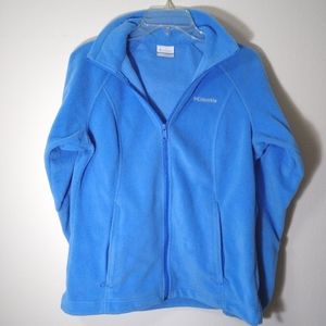 Columbia woman's fleece full zip sweater